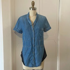 Helmet Lang New York Denim Shirt, Size P (XS)